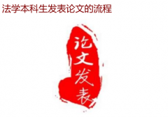 法学本科生发表论文的流程