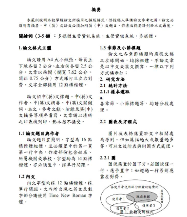 发表期刊论文的格式